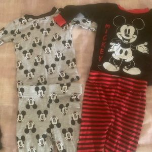 Disney Mickey Mouse 2pc Pajamas